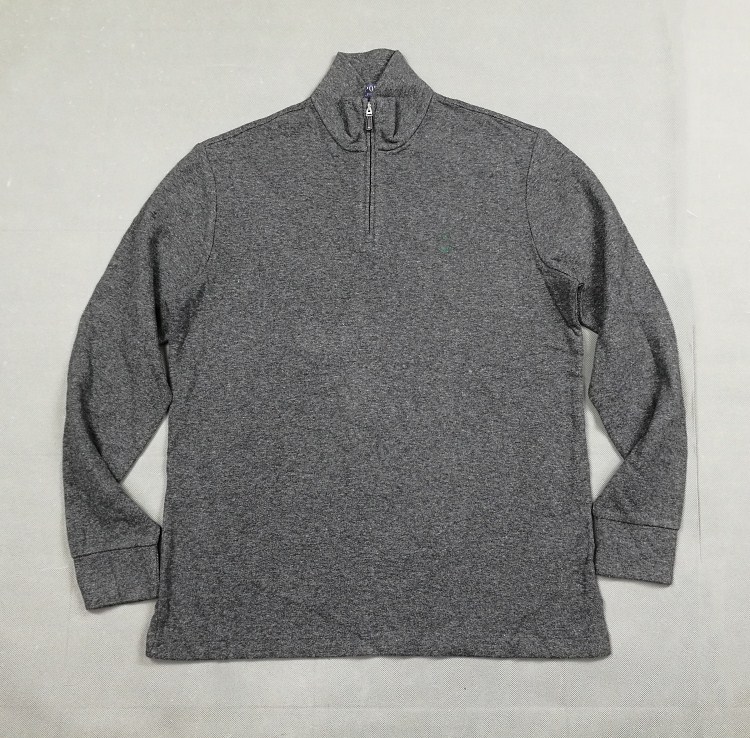 男装 半拉链 立领 套头卫衣