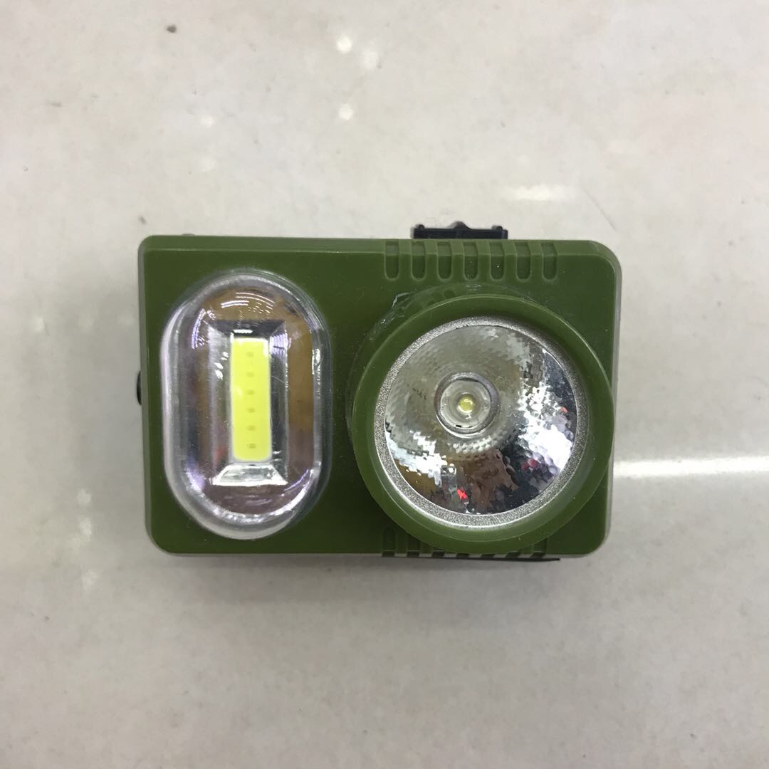 小巧手电筒绿色相机形状轻便照明设备细节图