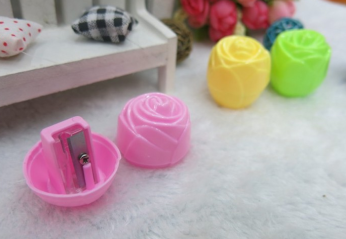 Fulejia 8089 Rose Pencil sharpener with creative and cute flower shapes, mini pencil sharpener, factory direct sales Specification image