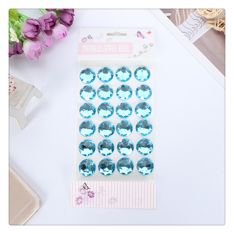 儿童DIY手工造型亚克力水晶贴装饰随意贴产品图