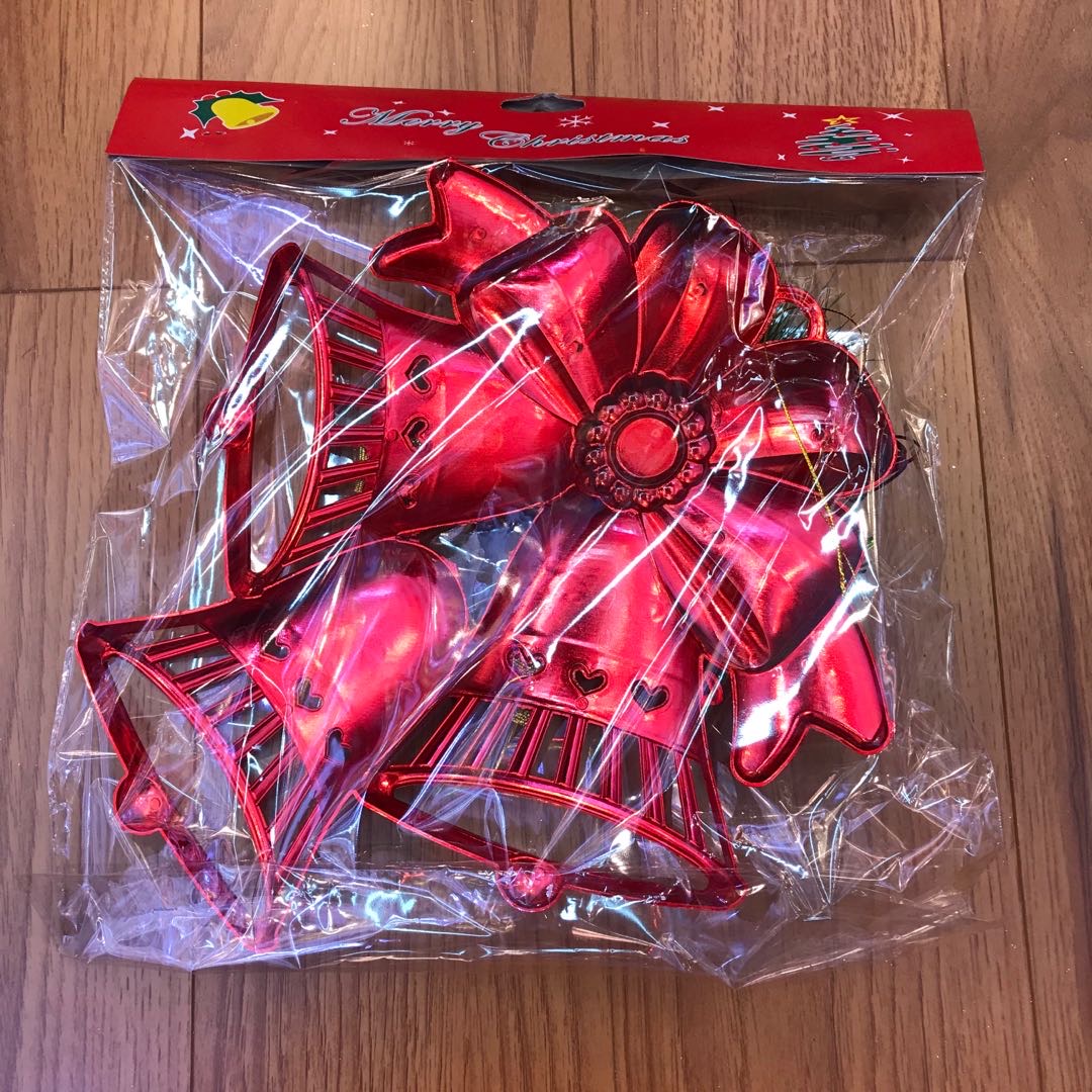 Christmas bell pendants, Christmas decorations, scene arrangements, shopping mall store pendants, Christmas tree bells Specification image