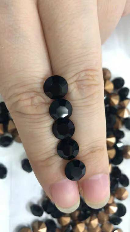 8 pointed-bottom super Czech super shiny color crystal diamonds details Picture