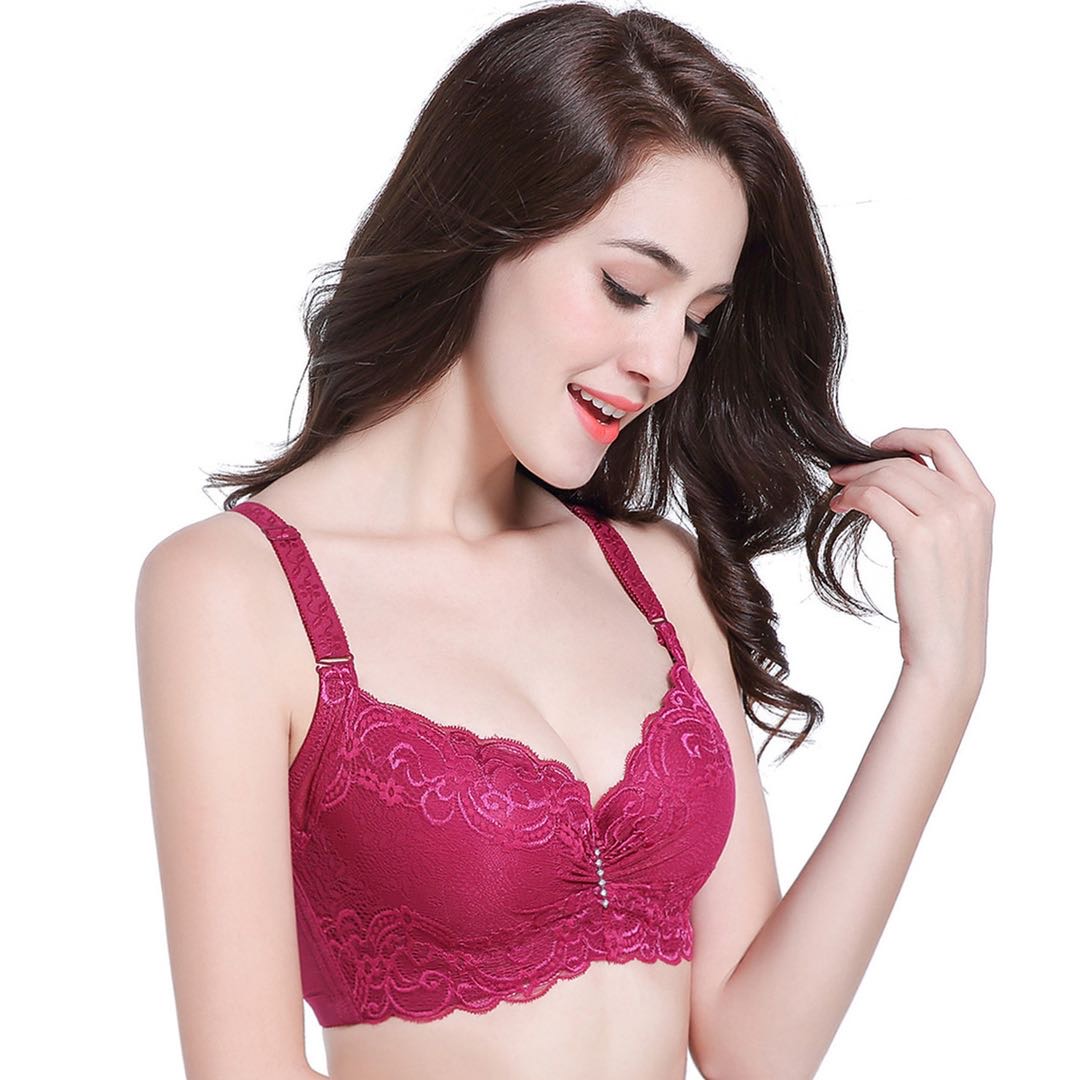 Silk Ya High-Quality Version Of New Sleep Bra Small Bra Gathered Without Underwire Europe And The United States Seamless Adjustment Underwear