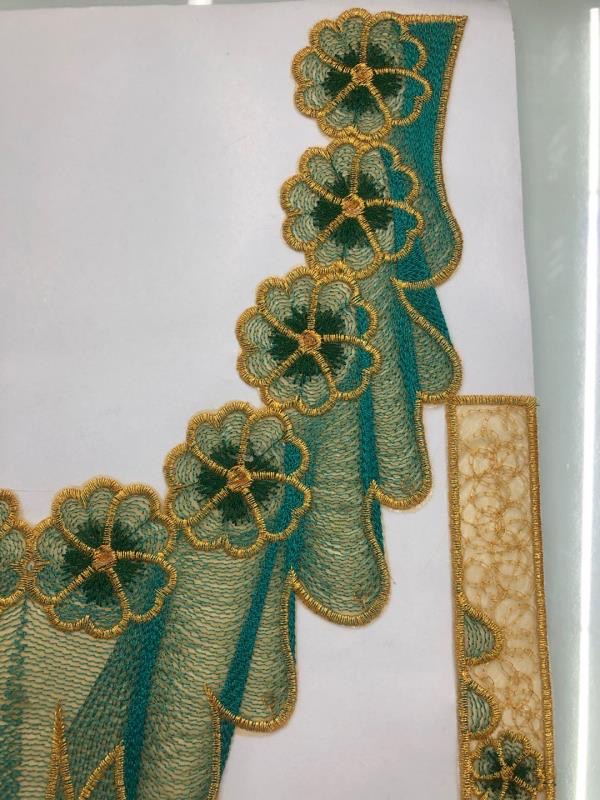 Clothing Accessories Diy Decorative Accessories Collar Cotton Thread Foreign Trade Embroidery Lace Accessories Large Collar Fake Collar. details Picture