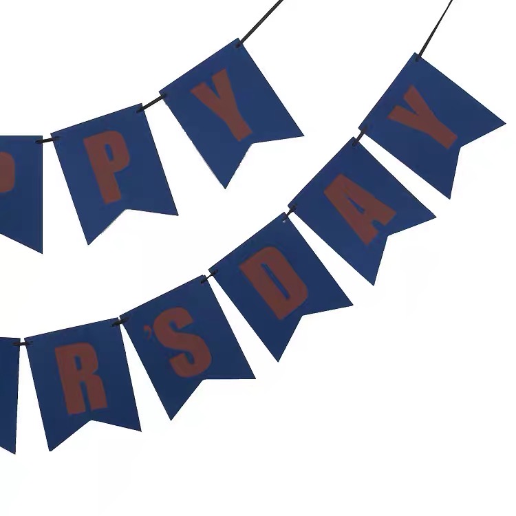 Paper Santa Claus raises flags, hangs flags, decorates, and strings colorful flags in shopping mall Windows for festivals details Picture