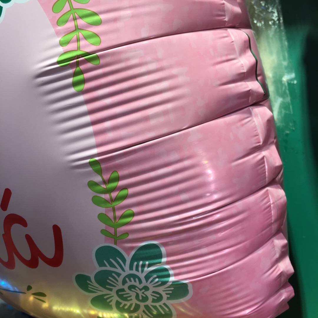 Disposable aluminum film square balloons, environmentally friendly and pollution-free cultural aluminum film balloons Specification image