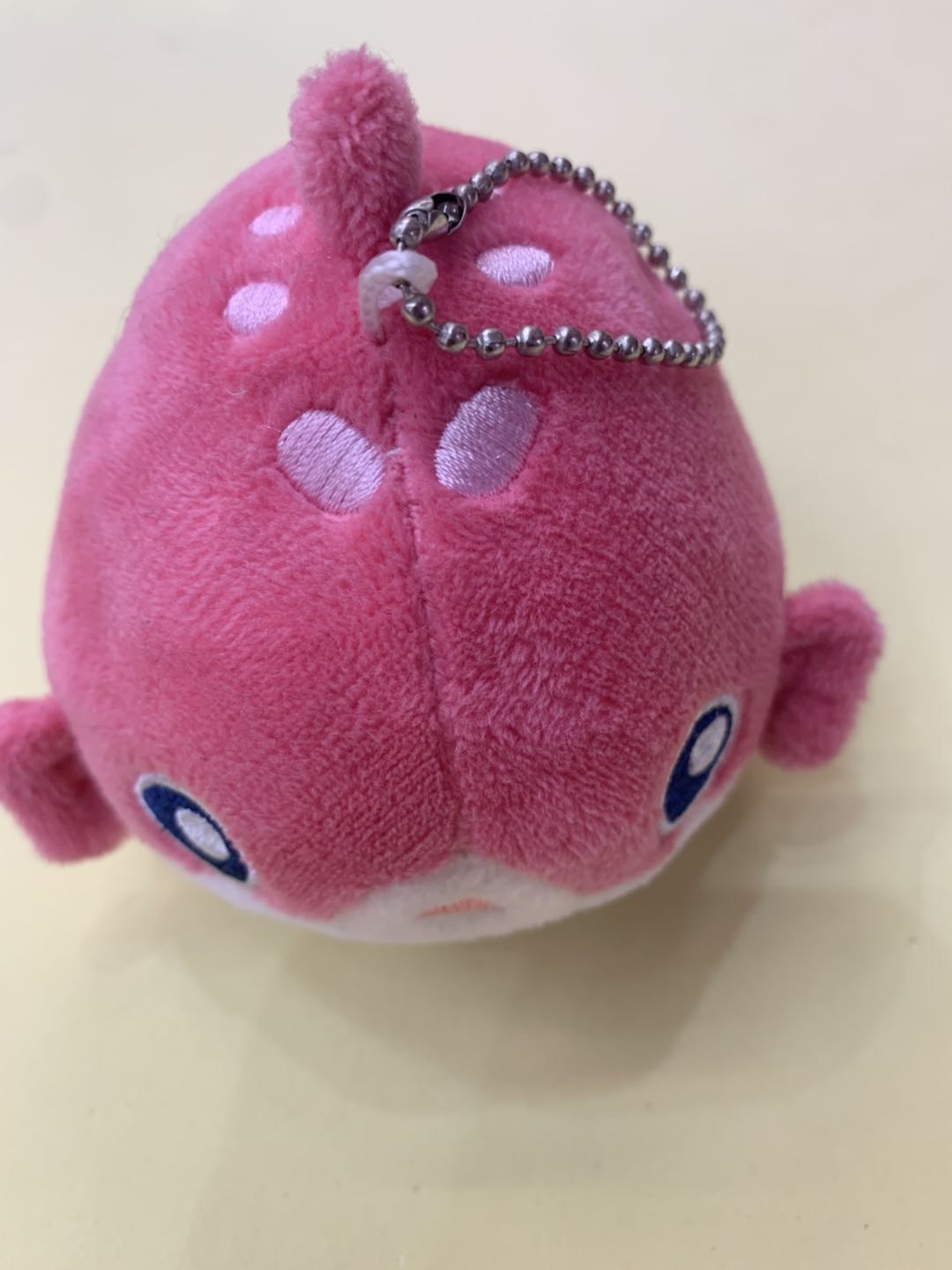 Plush whale pendant bag pendant keychain car key pendant