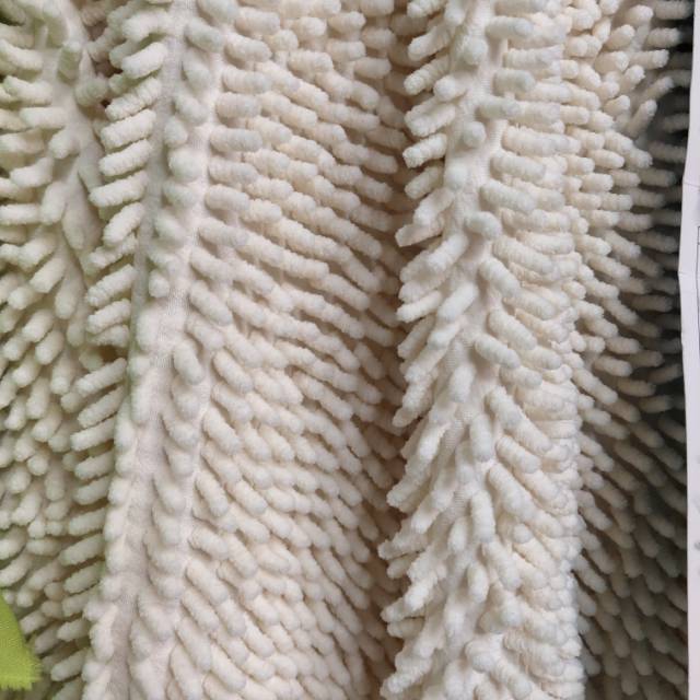 Coarse mop fleece Chenille throw pillow carpet fabric Specification image