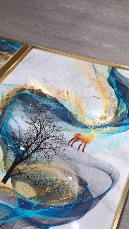 装饰画/厂家直销/现代轻奢细节图