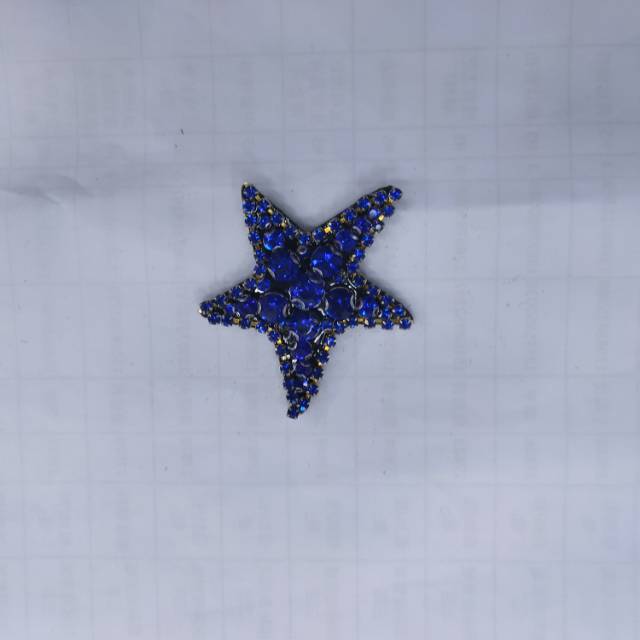 海星布贴手工钉珠珠片亮片胸花补丁服装辅料厂家批发