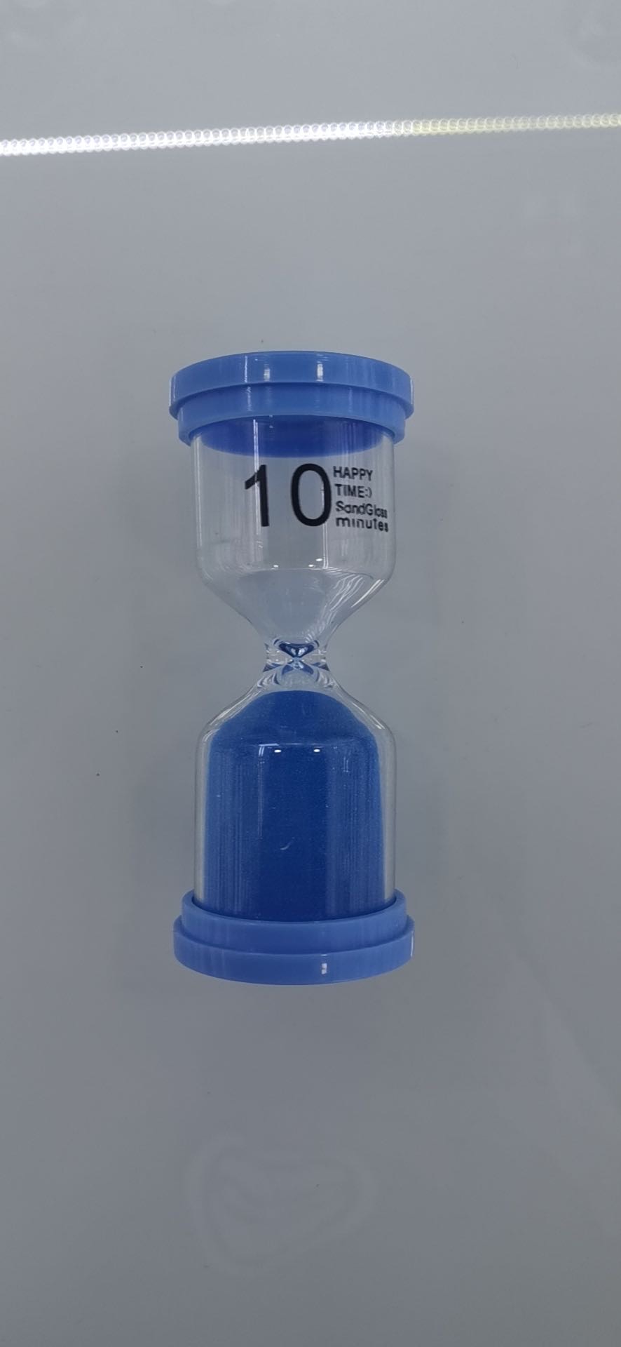 创意个性礼物家居装饰品：10分钟圆形玻璃沙漏计时玩具产品图