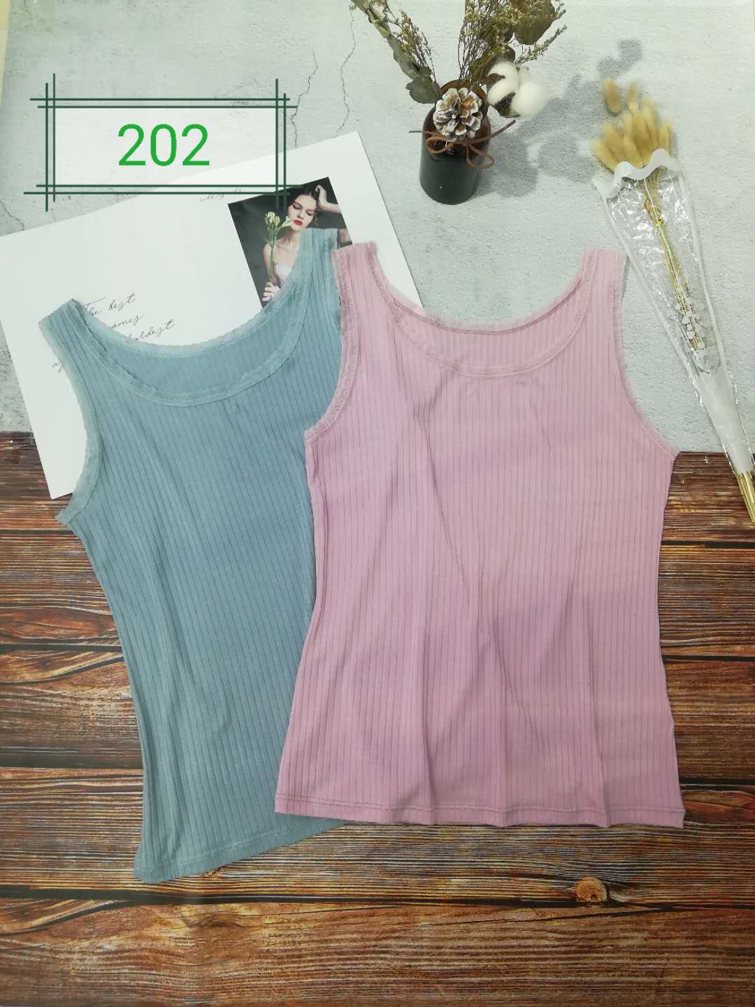 Solid-color vest condole belt female simple versatile sexy thin vest to wear outside thumbnail