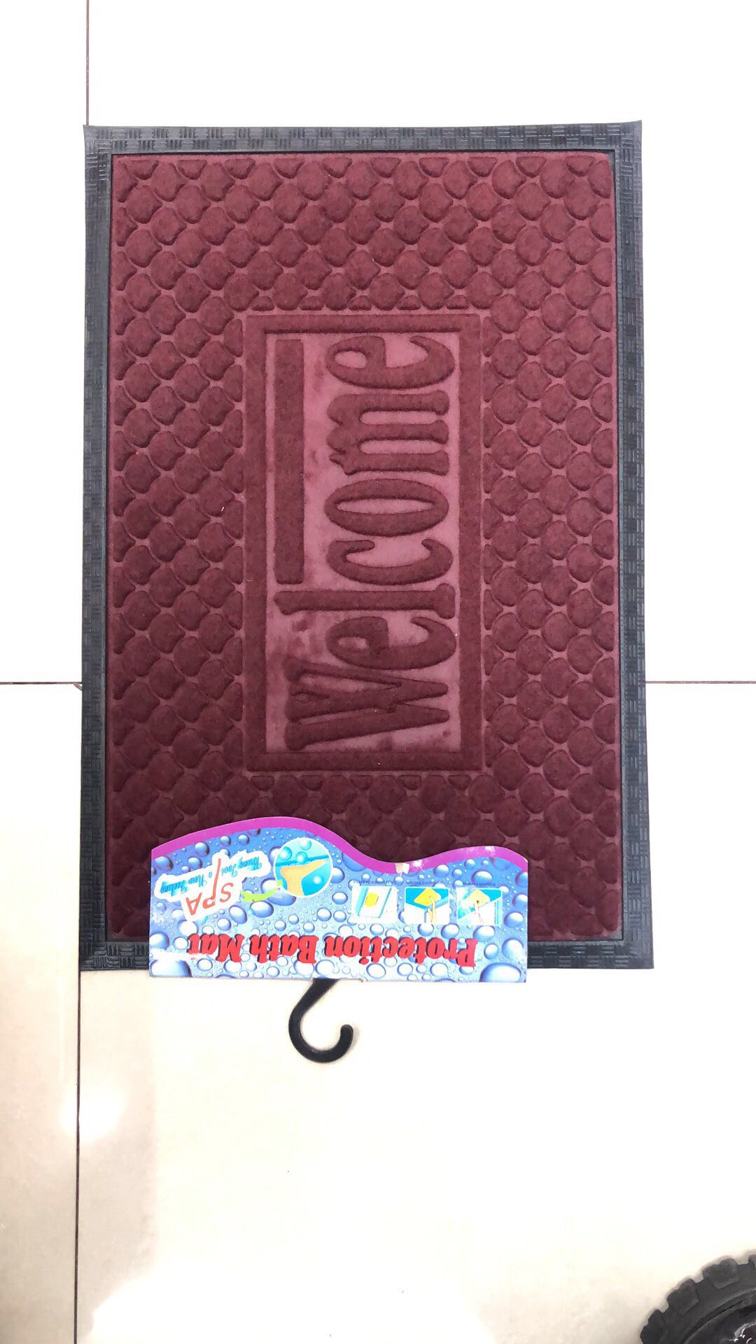 2023 New Factory Direct Sales Polypropylene + Rubber Rubber Into The Door Wear-Resistant Mat Manufacturers Direct Sales