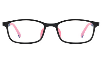 新款儿童防蓝光眼镜舒适双色硅胶防辐射看手机护目眼镜详情图2