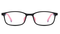 新款儿童防蓝光眼镜舒适双色硅胶防辐射看手机护目眼镜产品图