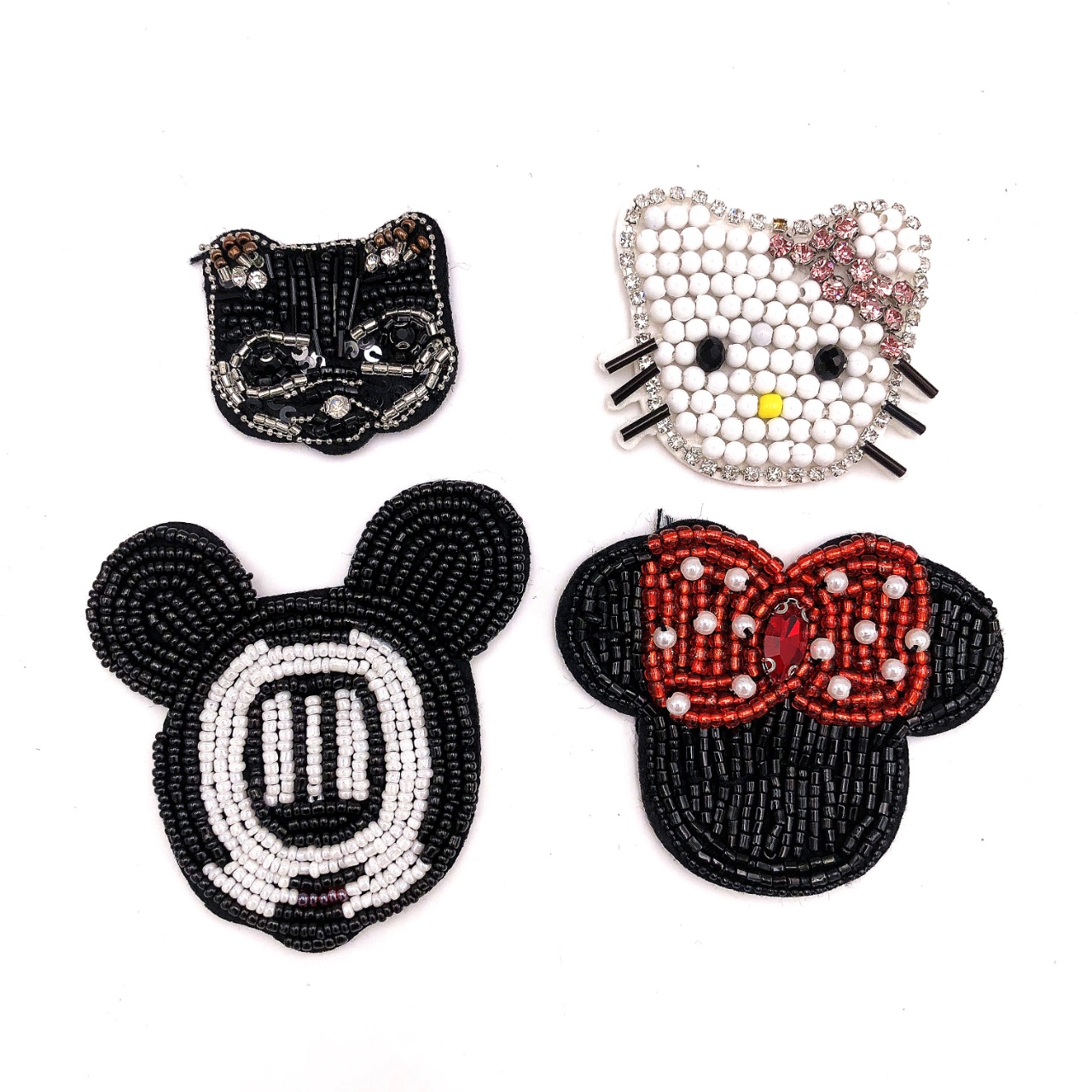 Cartoon pattern jewelry accessories, clothing jewelry accessories, DIY handmade jewelry