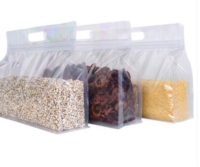 26x19透明八边封食品包装塑料袋子零食茶叶饲料自封封口密封袋子产品图