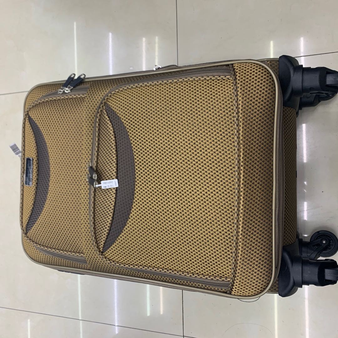 Suitcase Three-Piece Set Of Pattern Extended Layer Cardan Wheel Lock Luggage