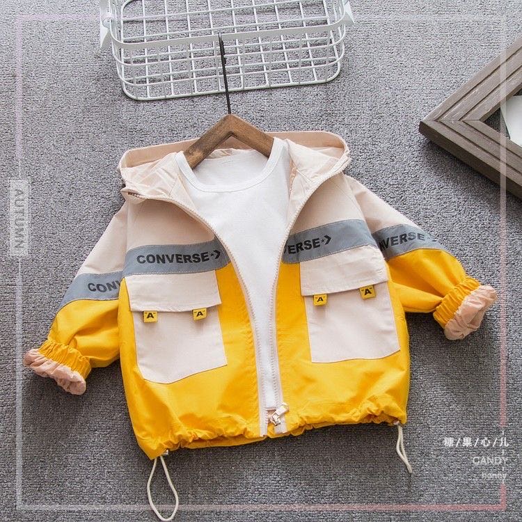 Spring and Autumn 2019 new children's Korean Style jacket 2 children's handsome autumn fashion baby 1-3 years old thumbnail
