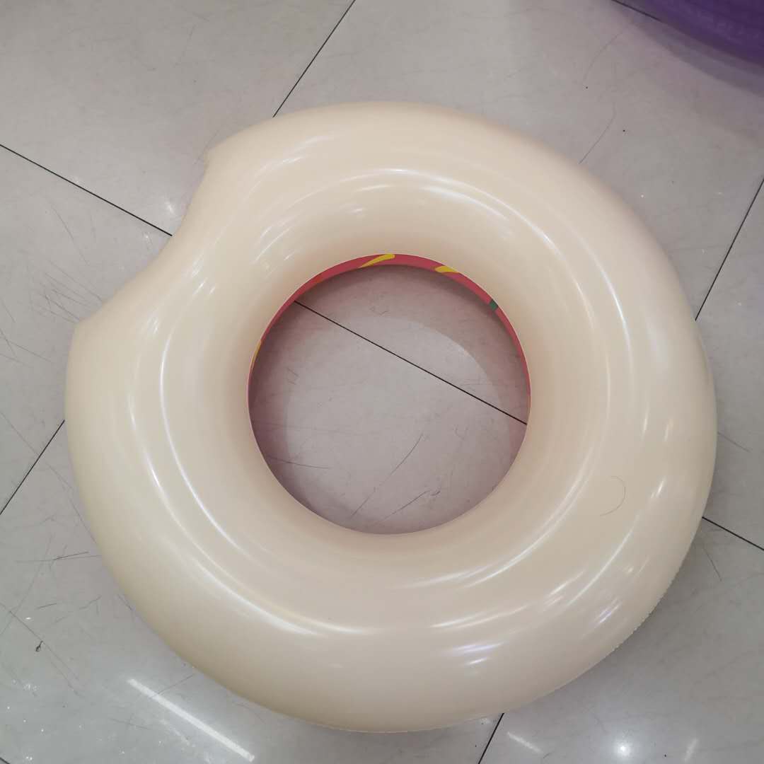 充气泳圈PVC救生圈甜甜圈游泳戏水细节图