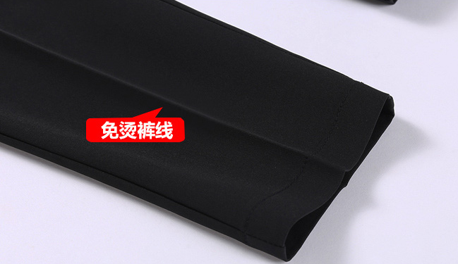 西装裤女休闲裤子女夏2020新款直筒宽松裤产品图