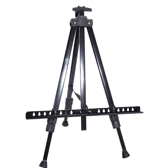 Dashin Painting Materials Office Culture Art Calligraphy Drawing Supplies Art Folder Easel Black Large Hand Easel With Hook Iron Frame