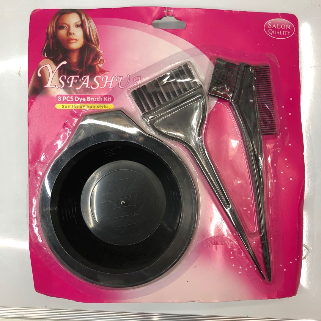 染发工具套装家用披肩焗油染发碗梳子软毛刷子耳罩美发专业用品