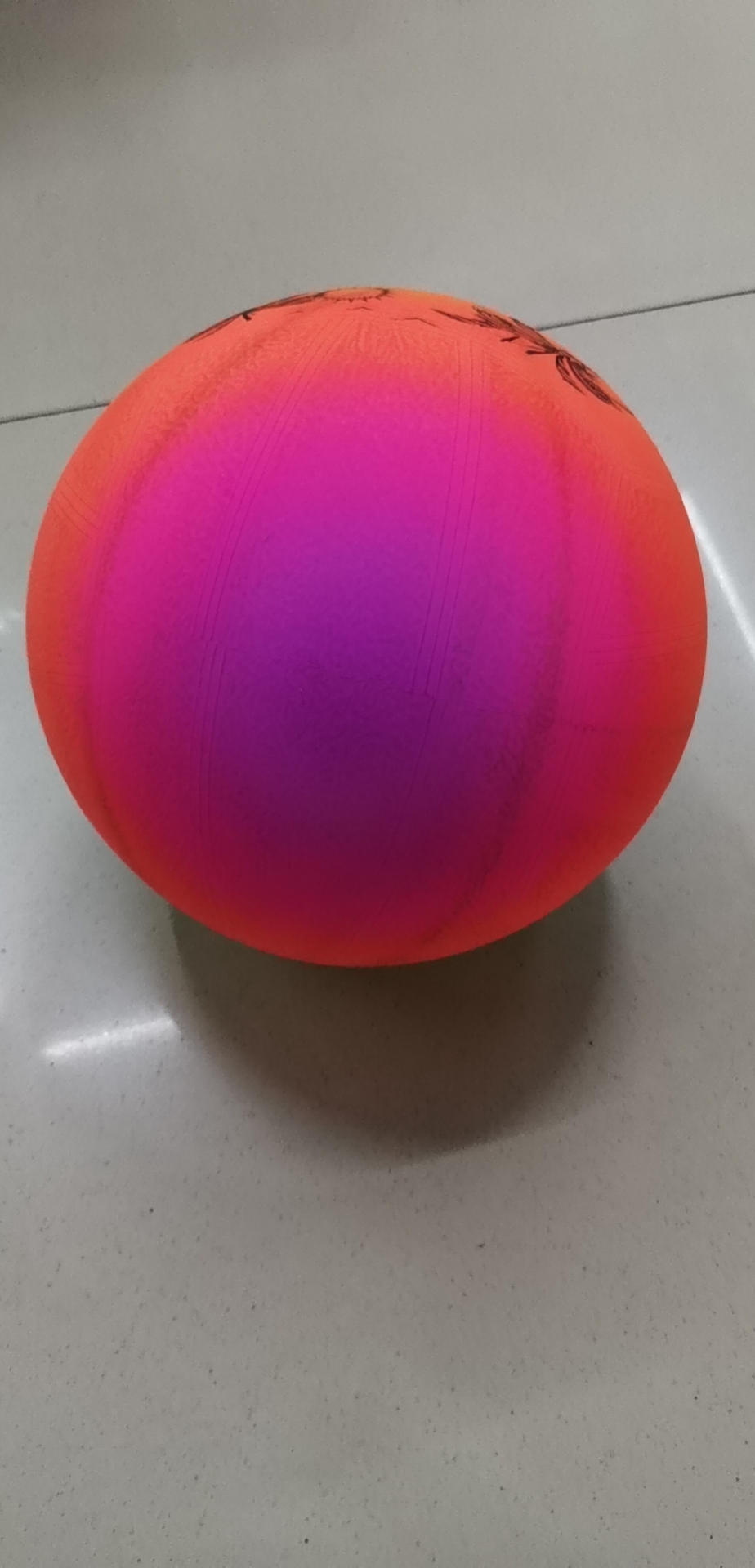 印花球厚大号充气蹦蹦球感统训练器材