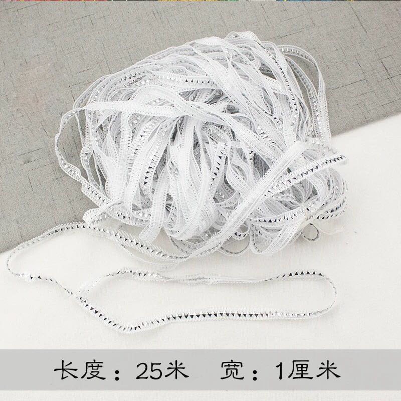 2.5Cm Solid Color Polyester Ribbon Fabric Ribbon Flower Packaging Ribbon Cake Gift Box Bag Decorative Ribbon Ribbon