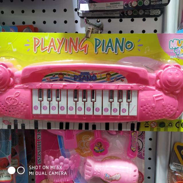 New children's toy suction board 12 - key electronic organ
