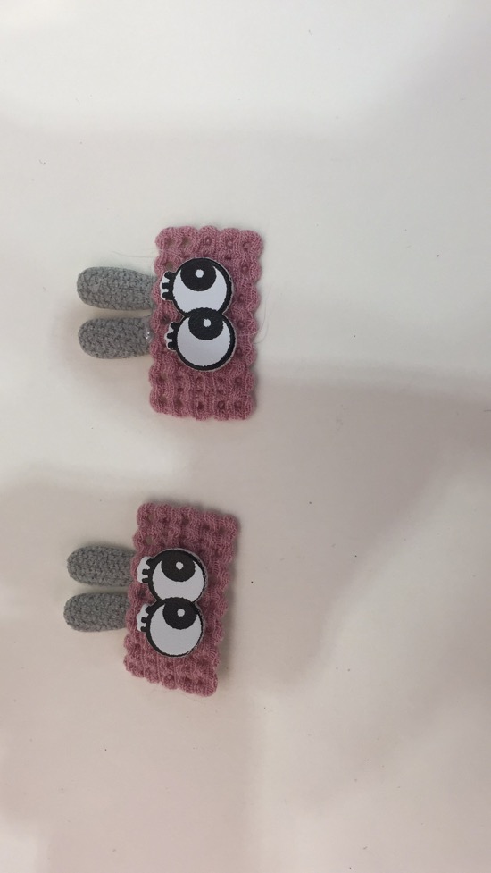 Mini Cartoon Handmade Diy Hair Accessories For Children Homemade Hair Clips Hair Bands Hair Clip Accessories Pu Glitter Love Hair Rope Accessories details Picture