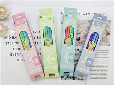 Yalon Culture Student Stationery Office Culture Writing Tool Pencil Cute Cactus Cartoon Hb Pencil 12 Pack Writing Fluency