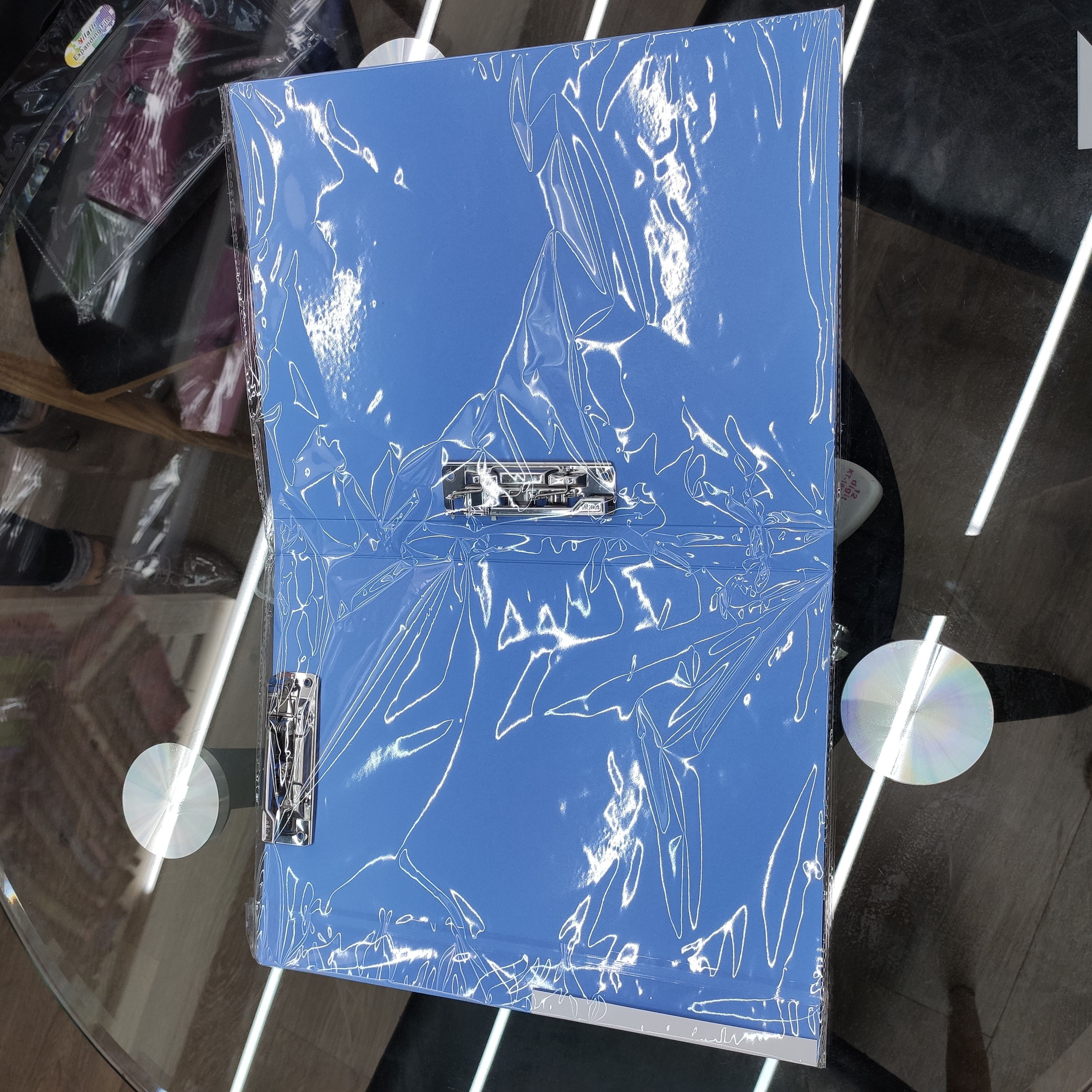 Thickened Folder Office Supplies A4 Single And Double Powerful Clip Folder details Picture