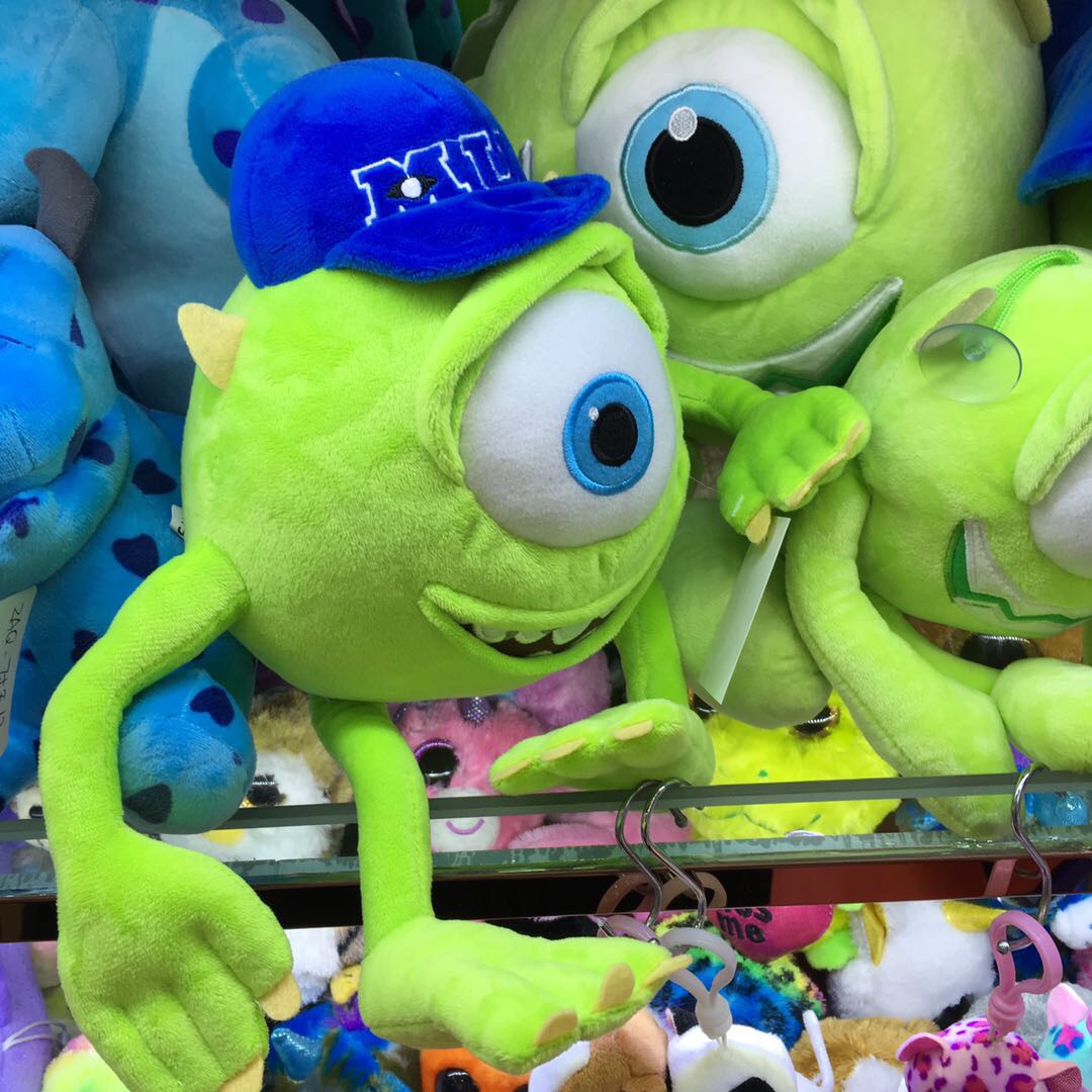 Handmade children's plush toys: 30 cm big-eyed monster available in various sizes details Picture
