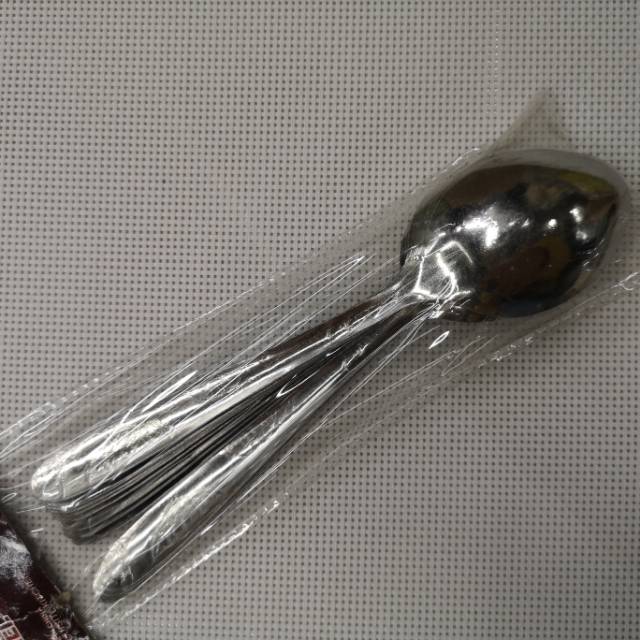 New stainless steel spoon set of 12 pieces, including household soup spoons, spoons for adults and children Specification image
