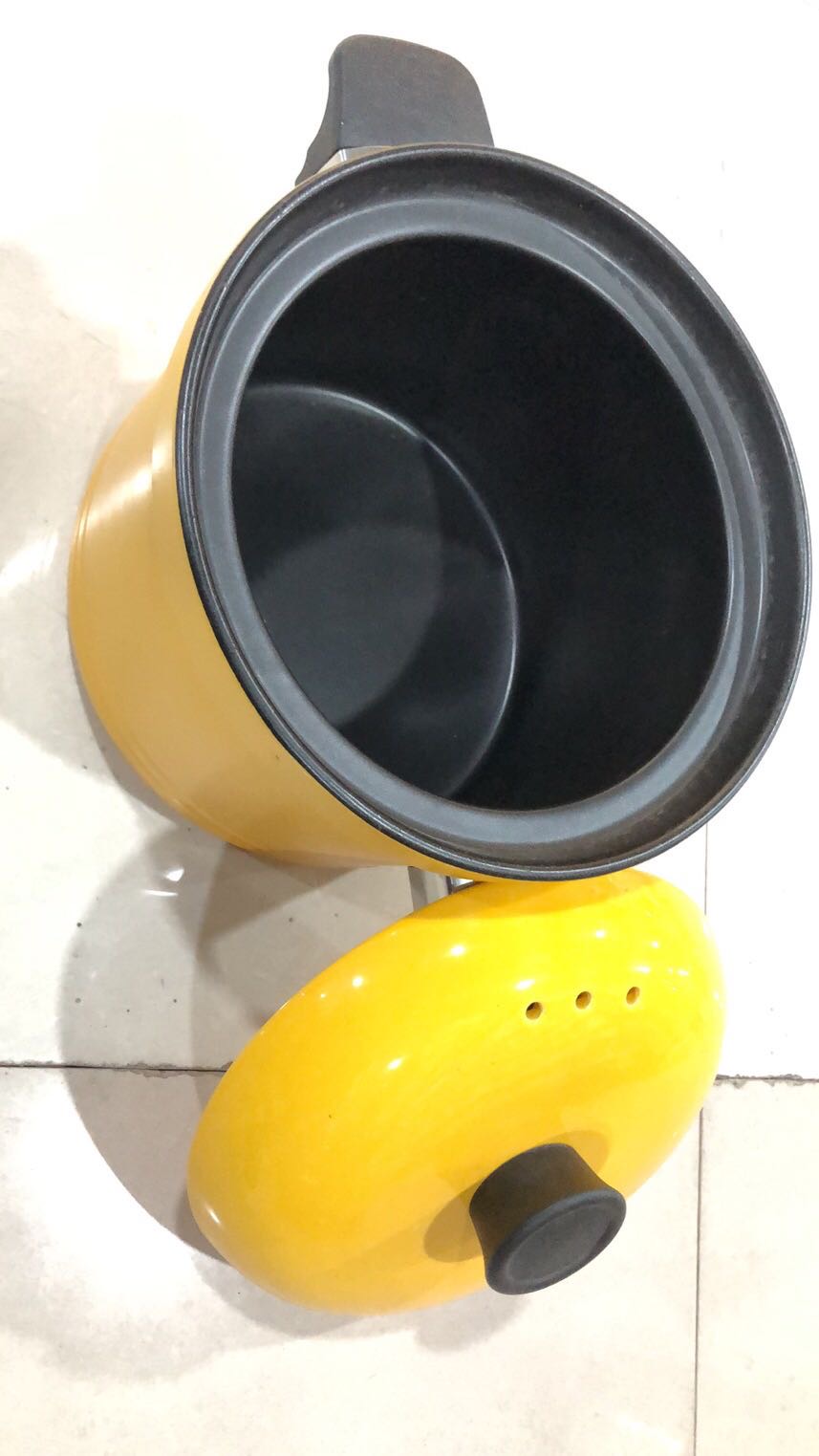 G-271色釉彩陶砂锅耐烧煲汤产品图