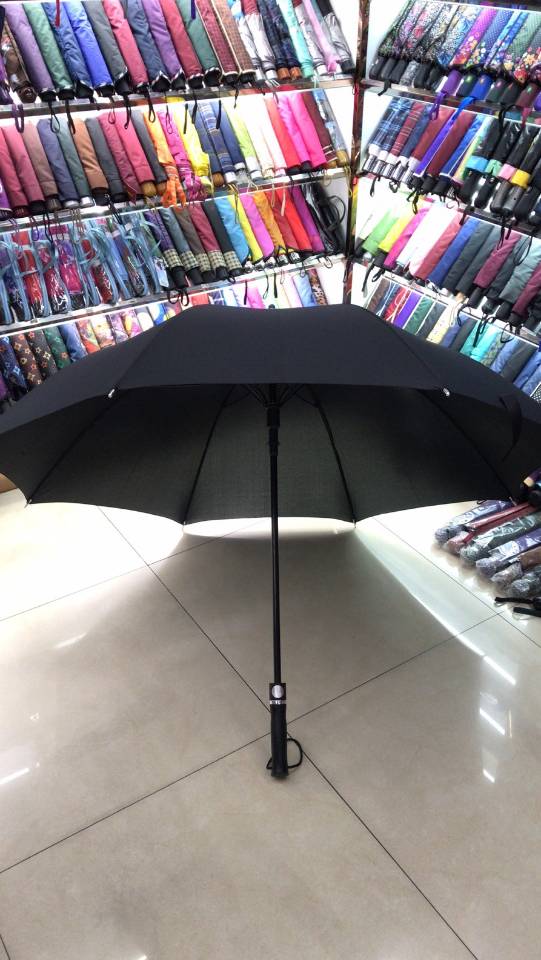 Full Fiber Self-Opening Umbrella Large Double Golf Long Handle Umbrella Fiber Umbrella Custom Logo Advertising Umbrella Custom Gift Umbrella Printing