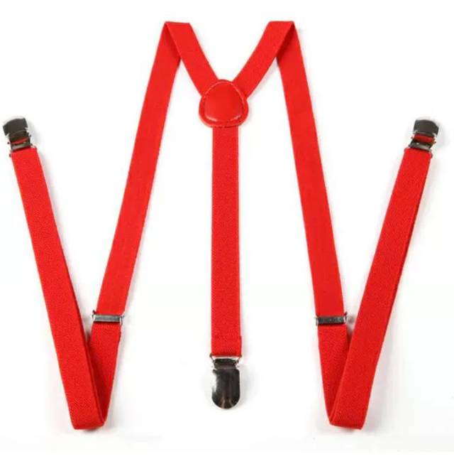 正装男士背带夹成人西装裤子吊带扣西服吊裤带防滑衬衫夹