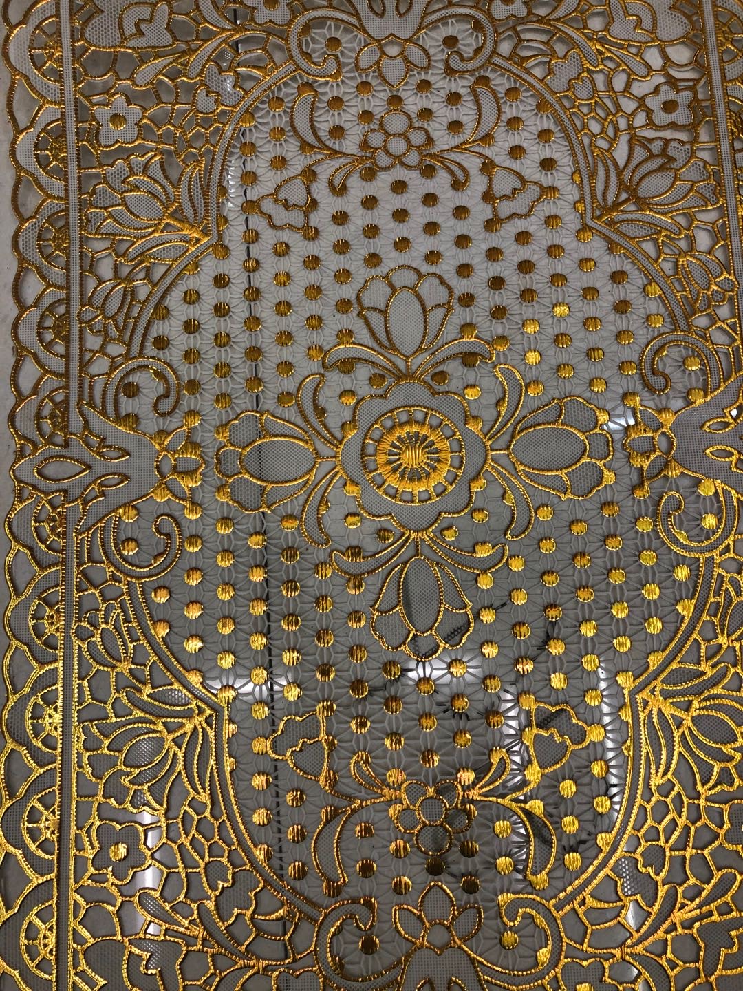 30*45镂空烫金餐垫杯垫西餐垫托盘碗垫产品图
