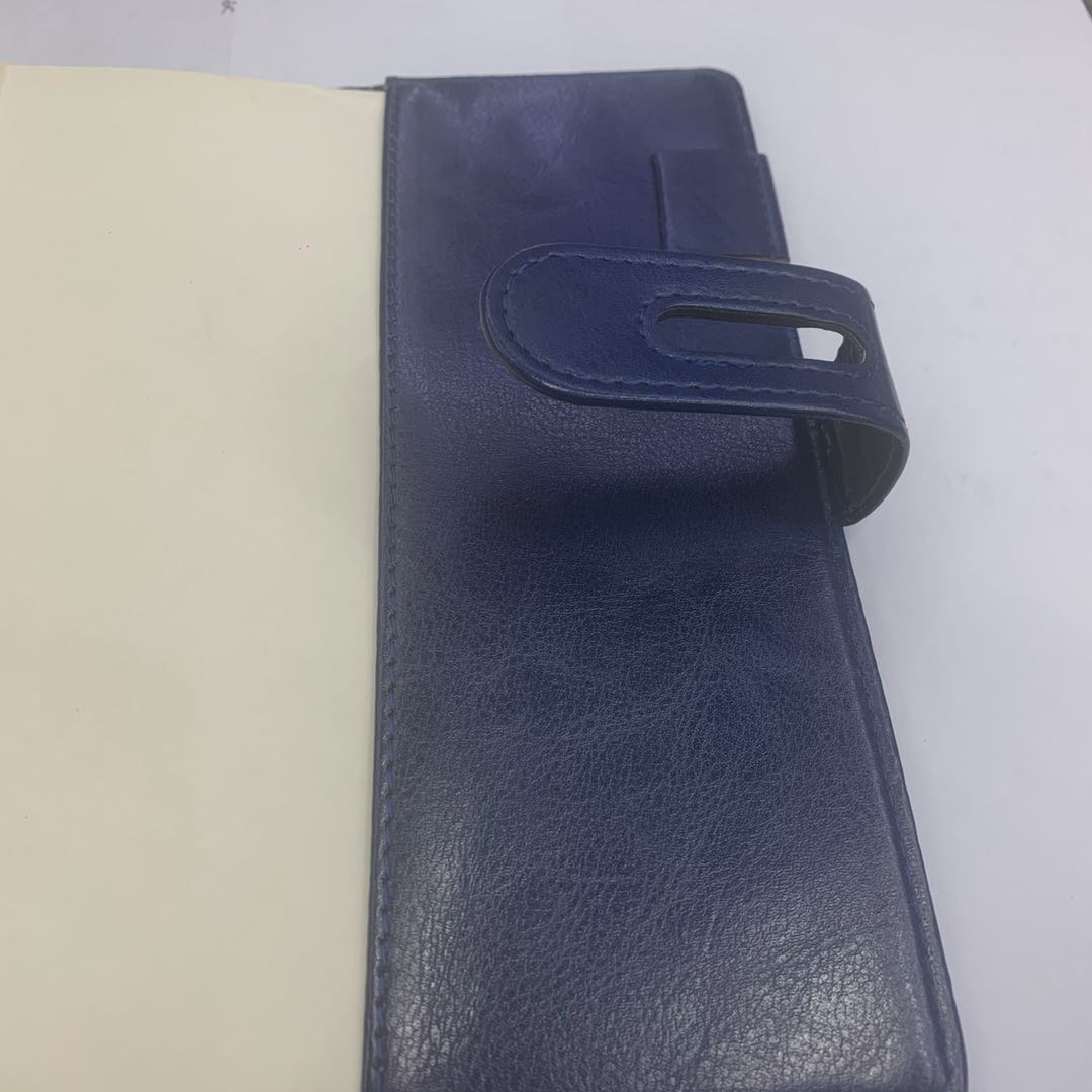 时尚记事本办公文具笔记1本商务带扣创意日记本子定制详情3