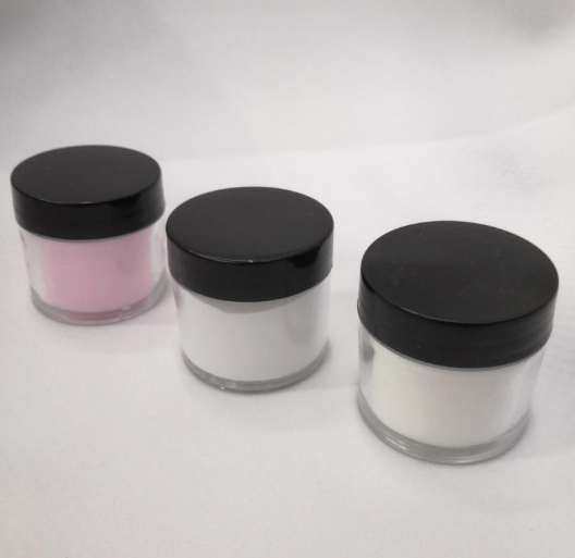 Nail art crystal powder nail art carving powder extension crystal powder pink white transparent crystal powder Acrylic powder details Picture