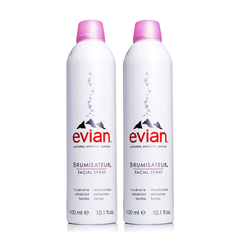 Evian Import moisturizing soothing mineral water spray thumbnail