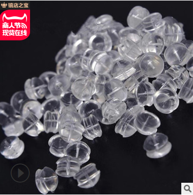 Simple Transparent Silicone Ear Plug For Accessories details Picture