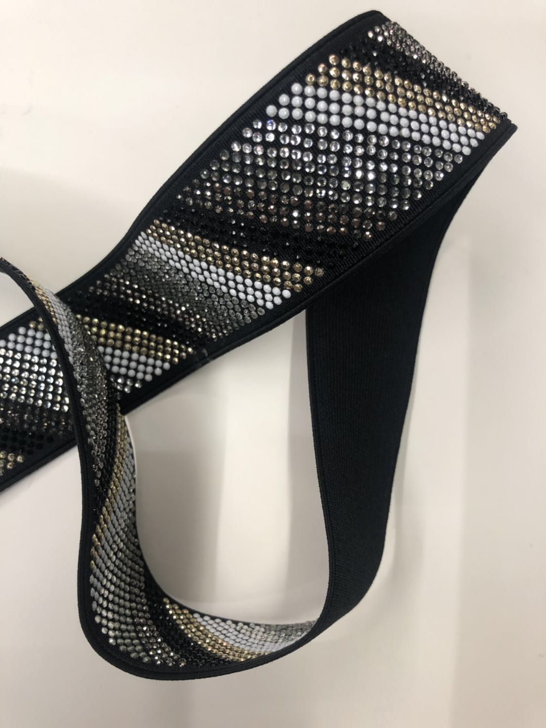 Elastic Hot Drill Style Novel Fashion Trend Manufacturers Direct Sales Specification drawing