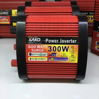 Sako300w Inverter 12V To 220V Car Power Supply Household Power Converter