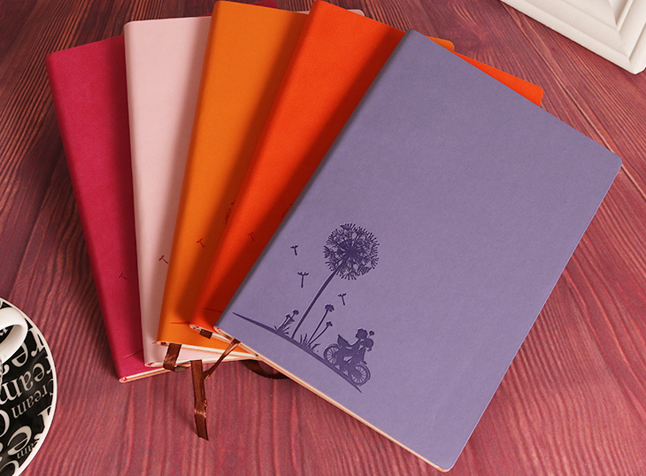 Factory spot wholesale notebook student small fresh diary Business office imitation leather notebook can be customized thumbnail
