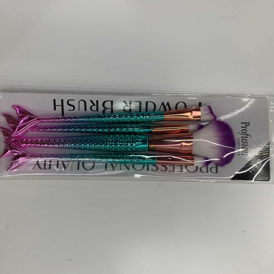 美人鱼化妆刷眼影刷套装散粉刷腮红刷厂家直销