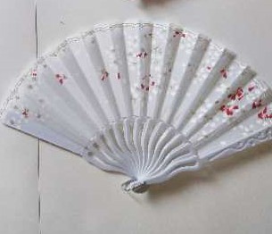 Fan Folding Fan Chinese Style Female Brilliant Cherry Blossom Small Portable Folding Fan Ancient Style Cheongsam Mini Dragon Fan Specification drawing
