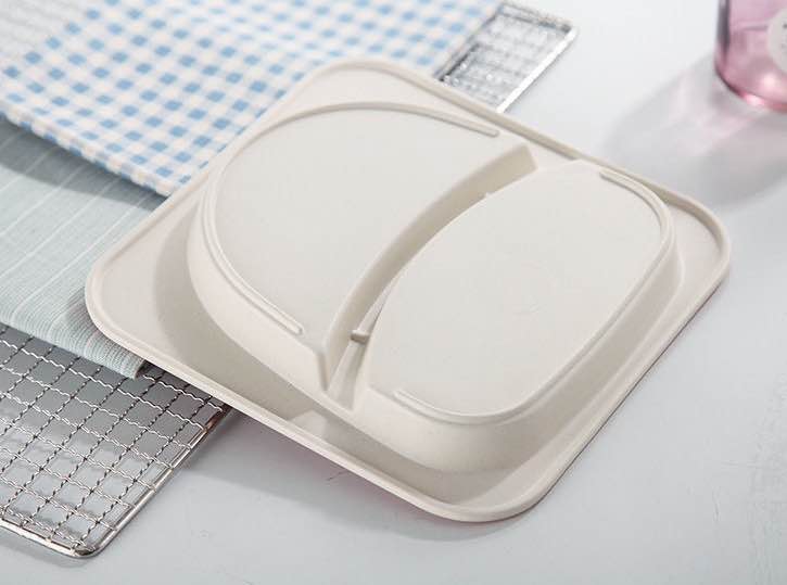 The New Kindergarten Baby Cartoon Car Children's Full Family Dining Plate Divided Into Grid Plate Three Grid Plate details Picture