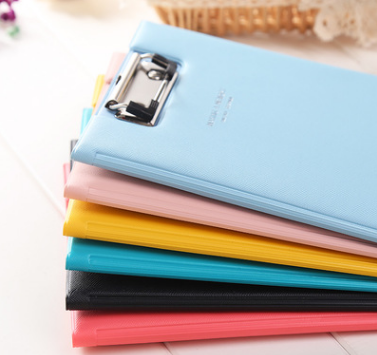 Customized A5 folder, board folder, file folder, office supplies contract, this book writes pad board folder Specification image